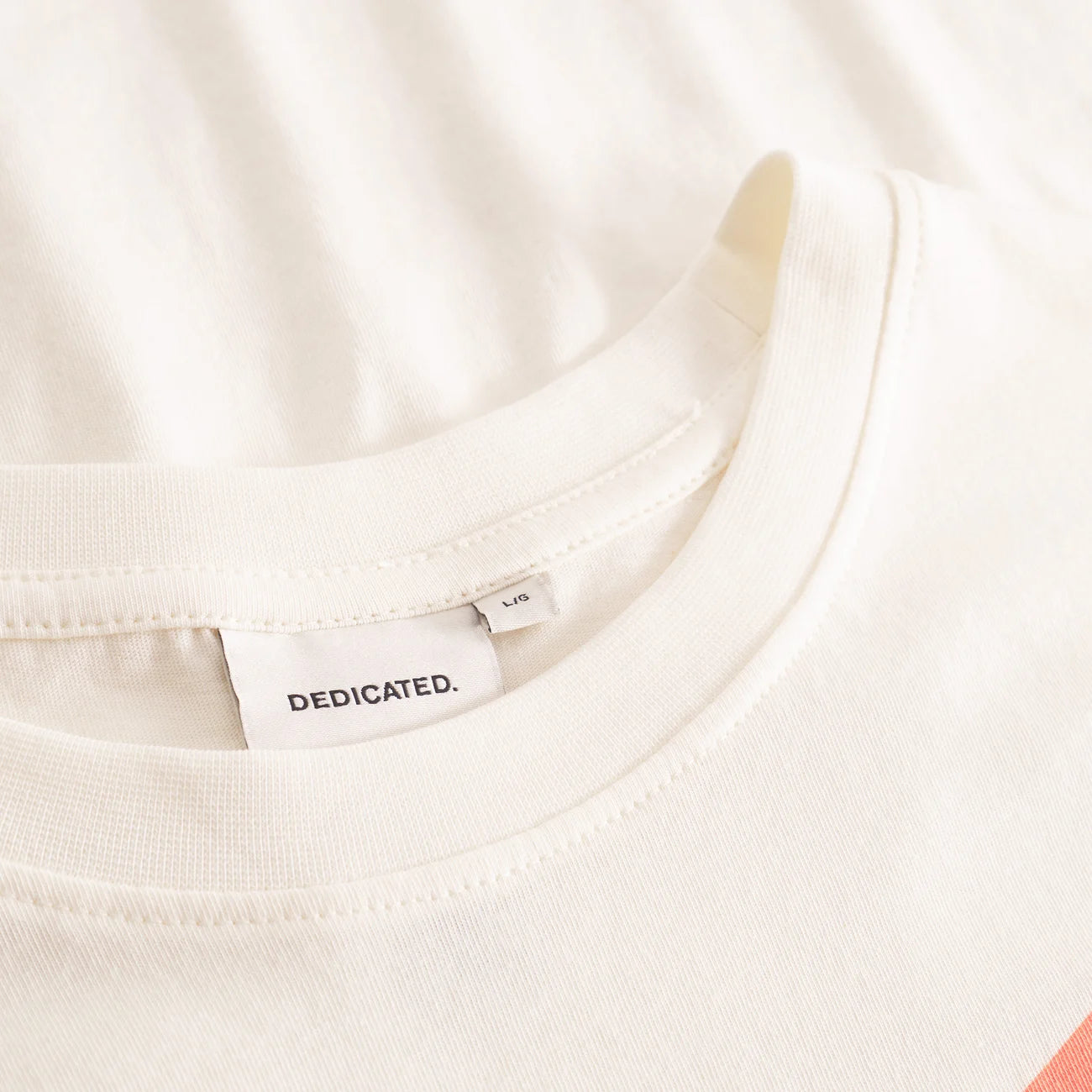 DEDICATED T-Shirt Stockholm Happy Waves Off-White