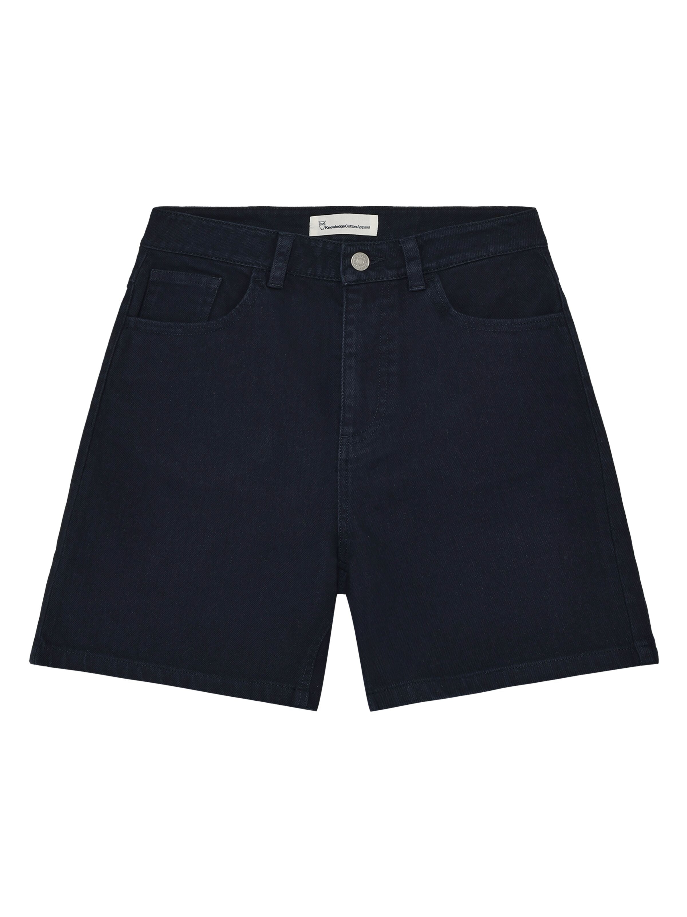 KNOWLEDGE COTTON APPAREL Straight Mid-Rise Twill 5-Pocket Shorts Gale
