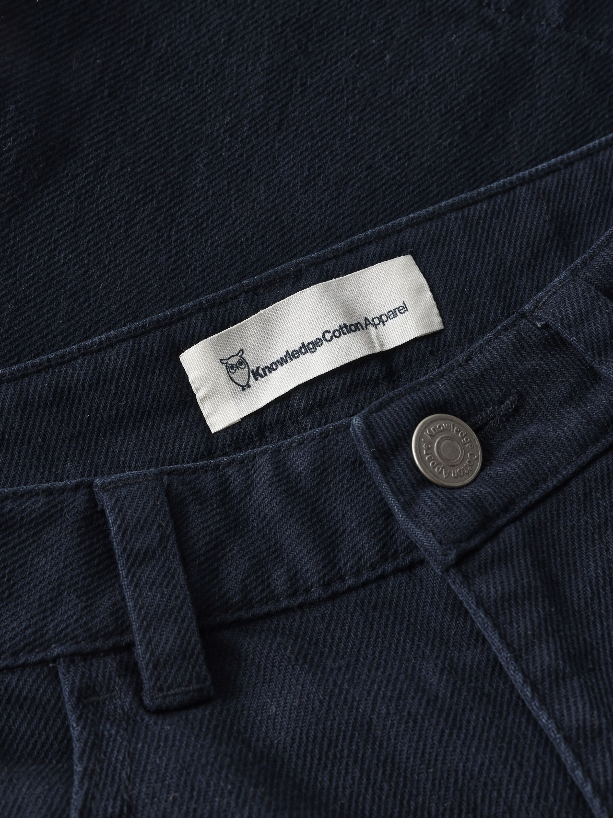 KNOWLEDGE COTTON APPAREL Straight Mid-Rise Twill 5-Pocket Shorts Gale