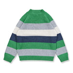 SENSE ORGANICS Ezra sweater with block stripes