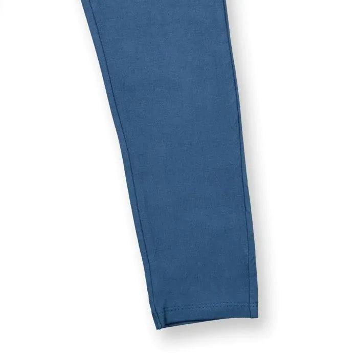 Linda Kinderleggings Denim Blau Langes Bein