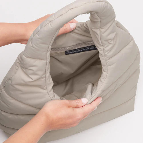 GOT BAG wavy puffer shoulder bag