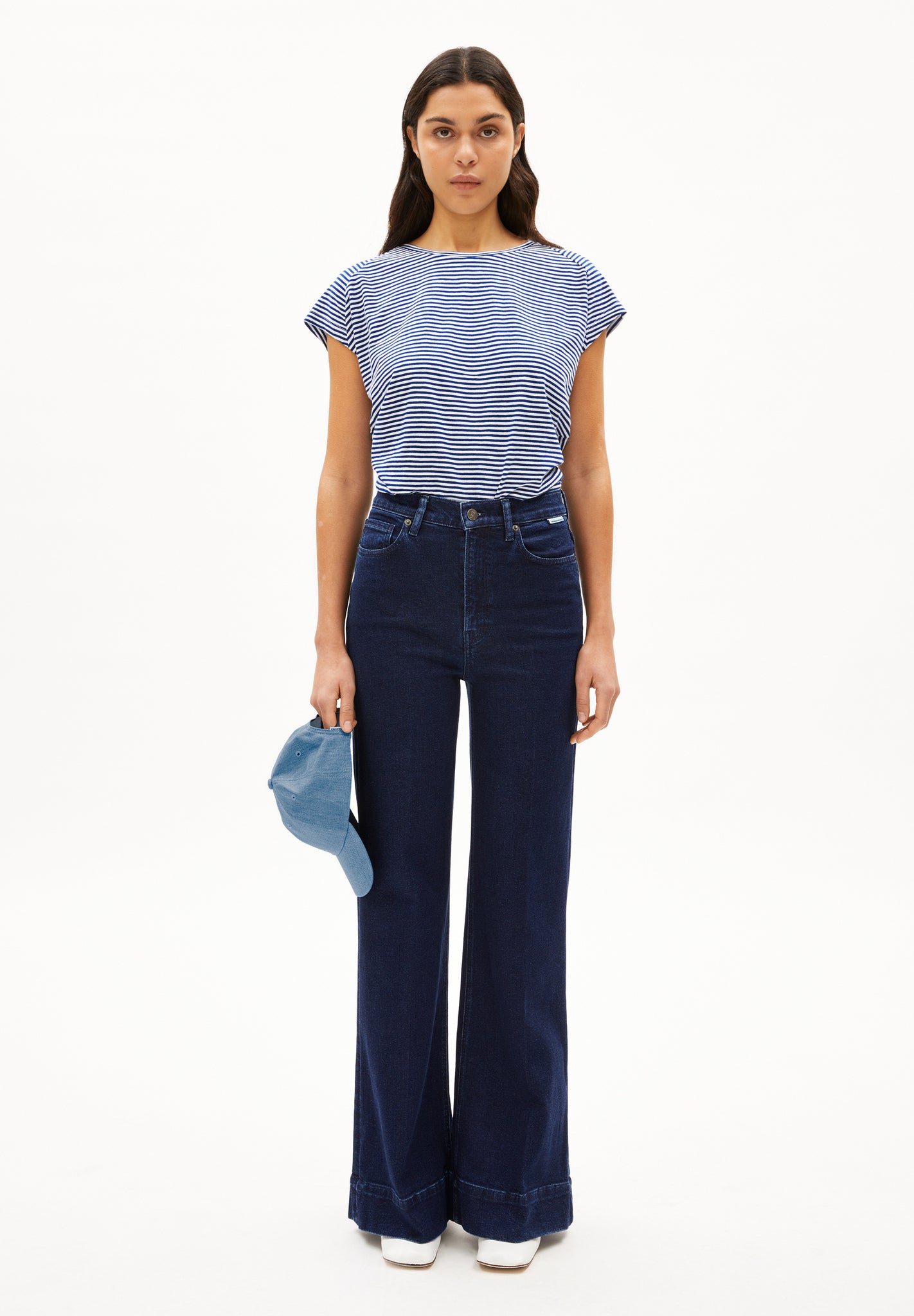 ARMEDANGELS Jersey T-Shirt gestreift