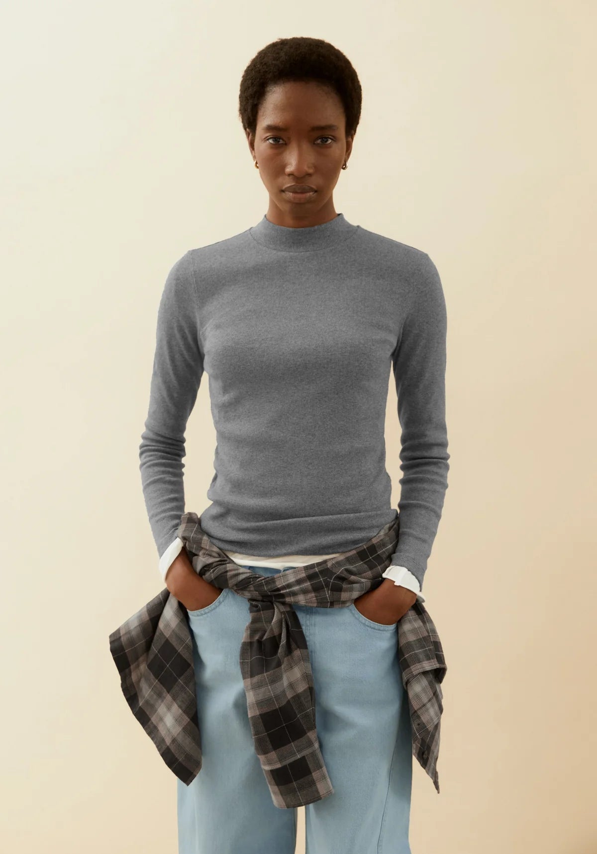 ARMEDANGELS  FATIMAARA RIPP-LANGARMSHIRT
