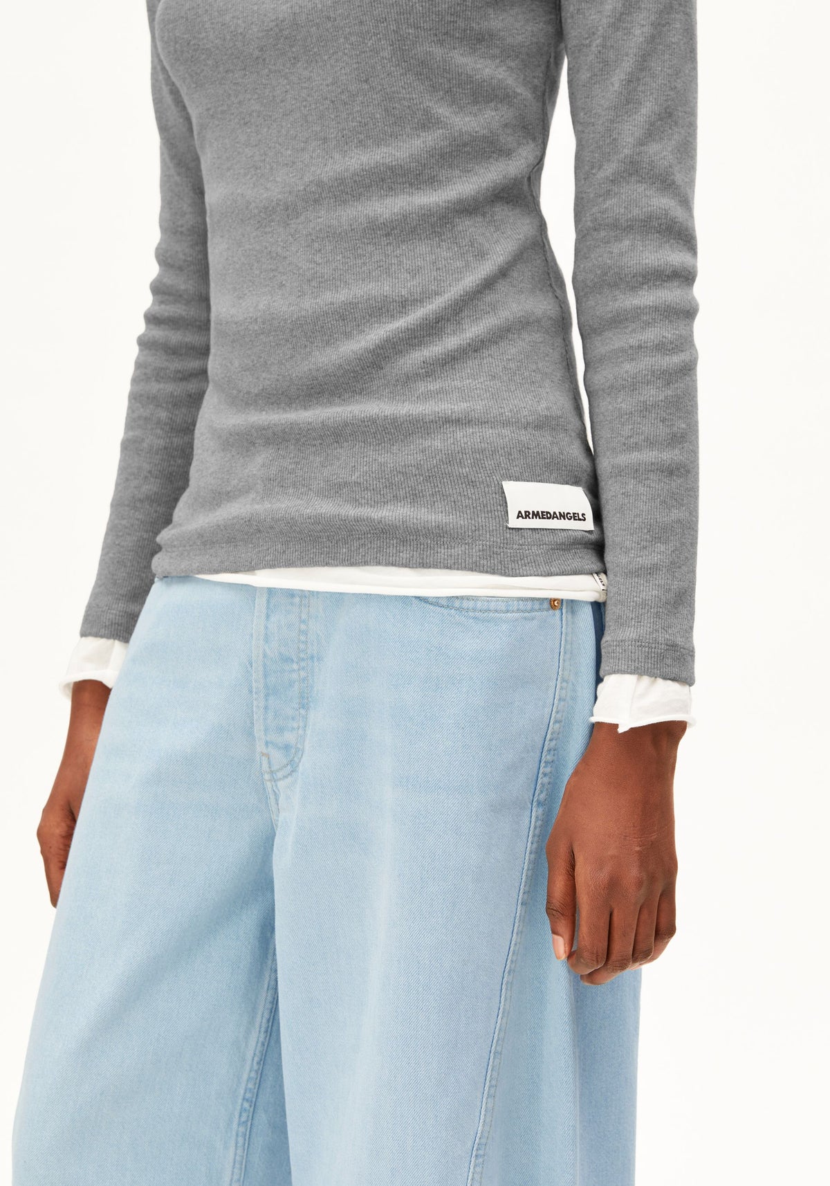 ARMEDANGELS  FATIMAARA RIPP-LANGARMSHIRT