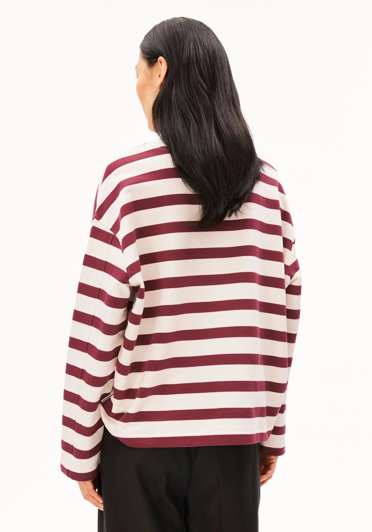 ARMEDANGELS ICONIC Å FRANKAA BOLD SWEAT - neu: red velvet