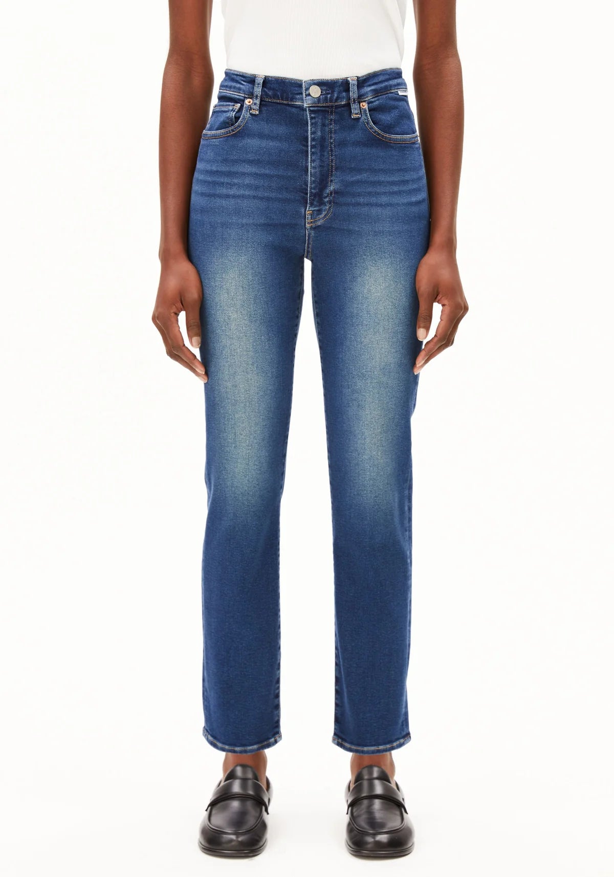 ARMEDANGELS High Waist Slim Denim Lejaani