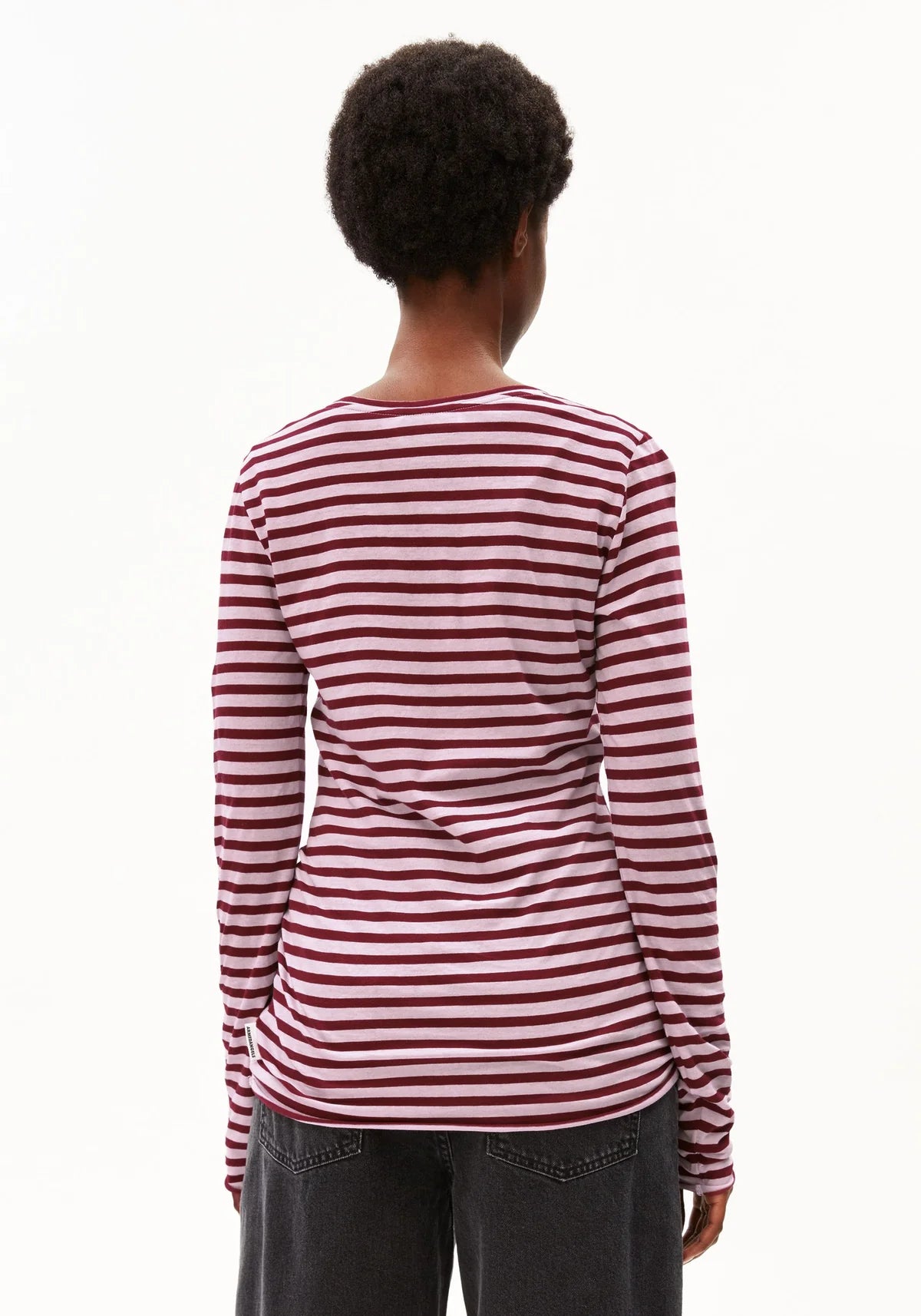 ARMEDANGELS gestreiftes Langarmshirt Einiaara