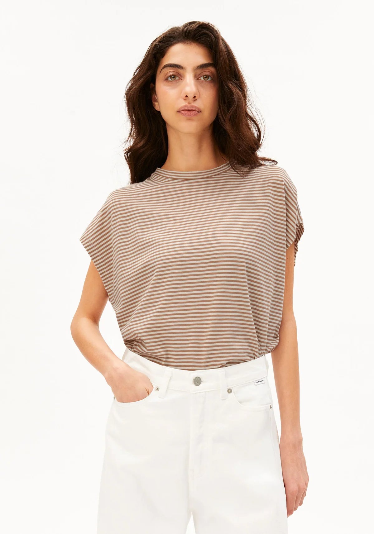 ARMEDANGELS T-Shirt Oneliaa Loveley Stripes - 2 colours