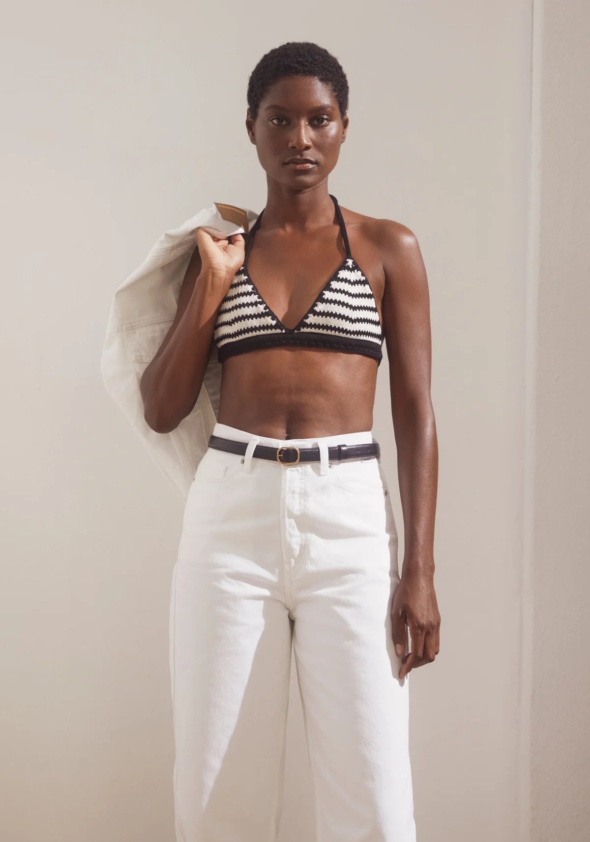 ARMEDANGELS Stripe Bikini Knit Top