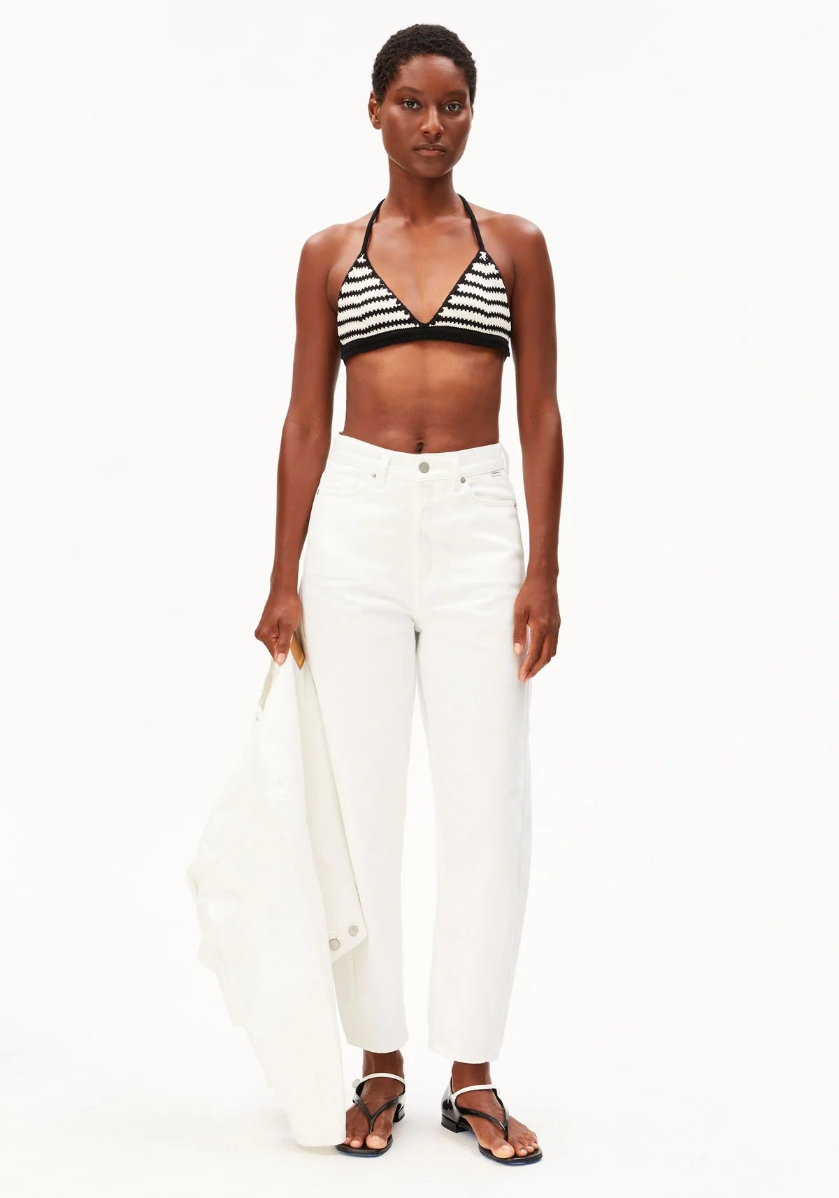 ARMEDANGELS Stripe Bikini Knit Top