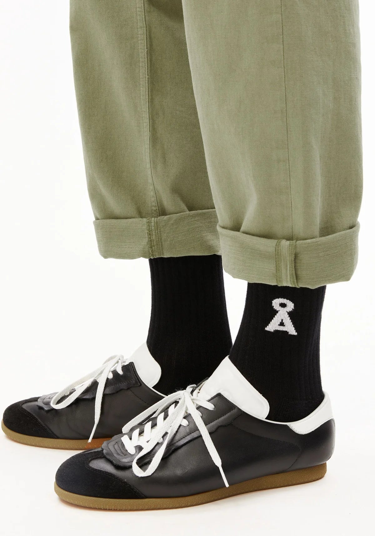 ARMEDANGELS Socken Saamus Bold - schwarz & weiß
