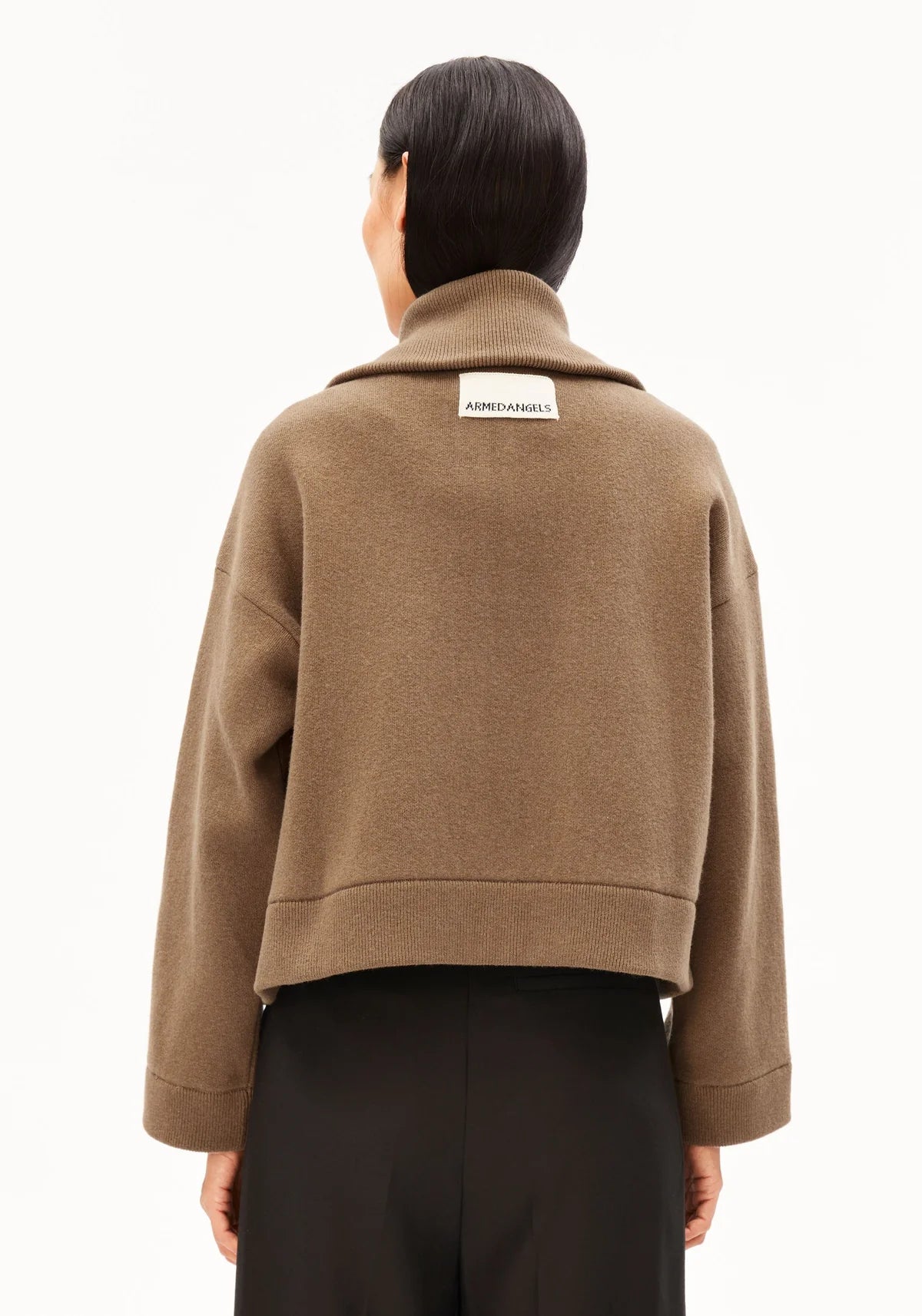 ARMEDANGELS Baumwoll-Woll-Strickjacke