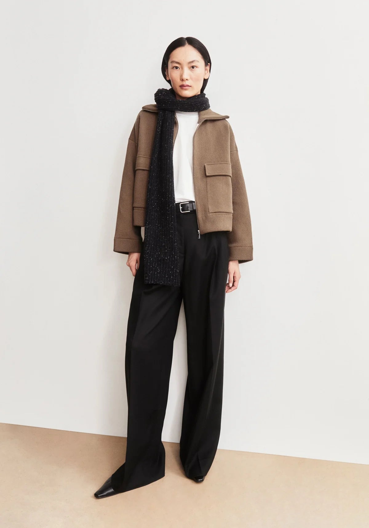 ARMEDANGELS Baumwoll-Woll-Strickjacke