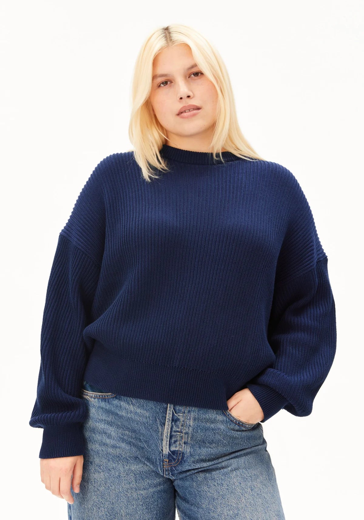 ARMEDANGELS VANISÉ RIPPSTRICKPULLOVER