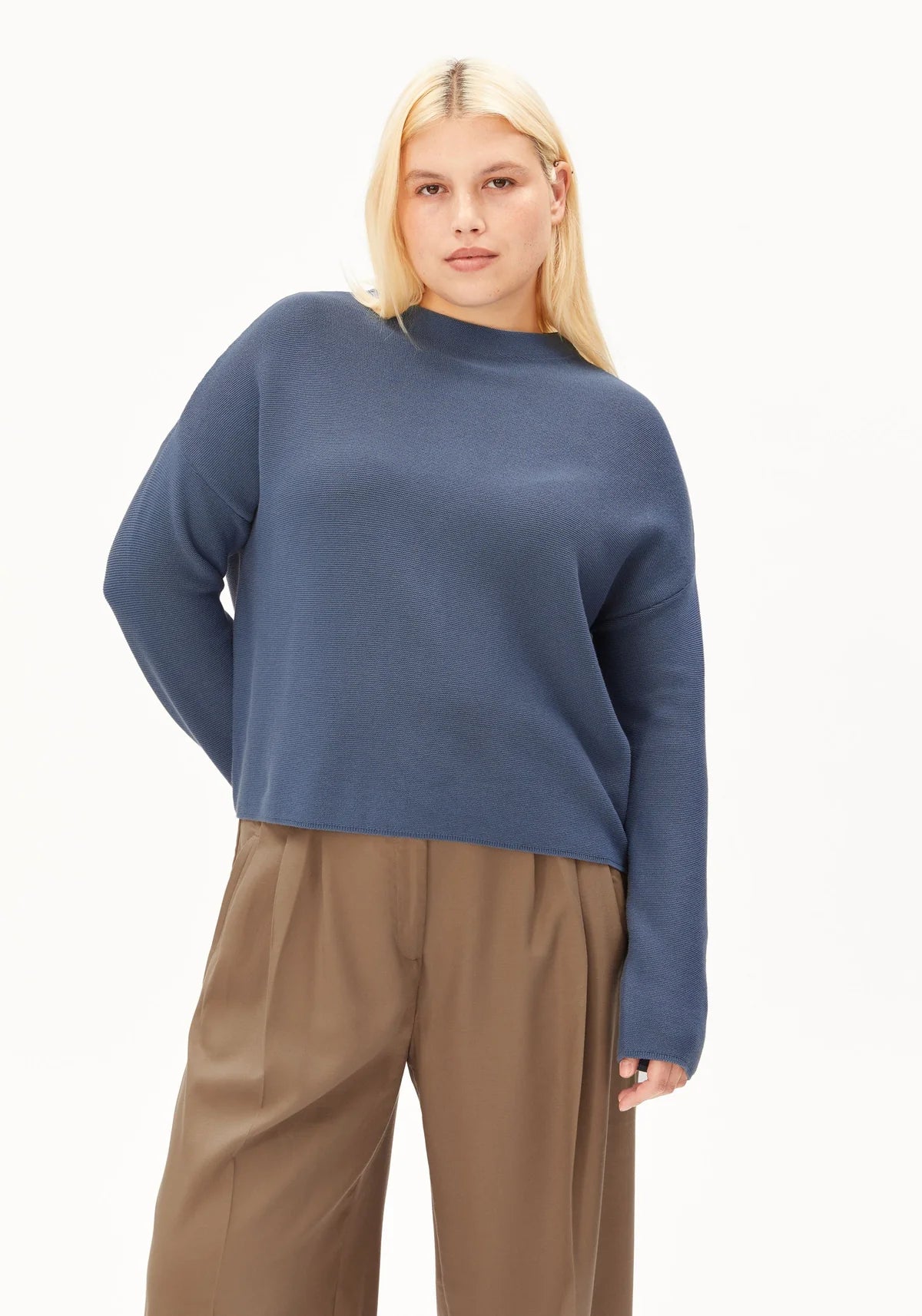 ARMEDANGELS MERINAA LINKS LINKS STRICKPULLOVER