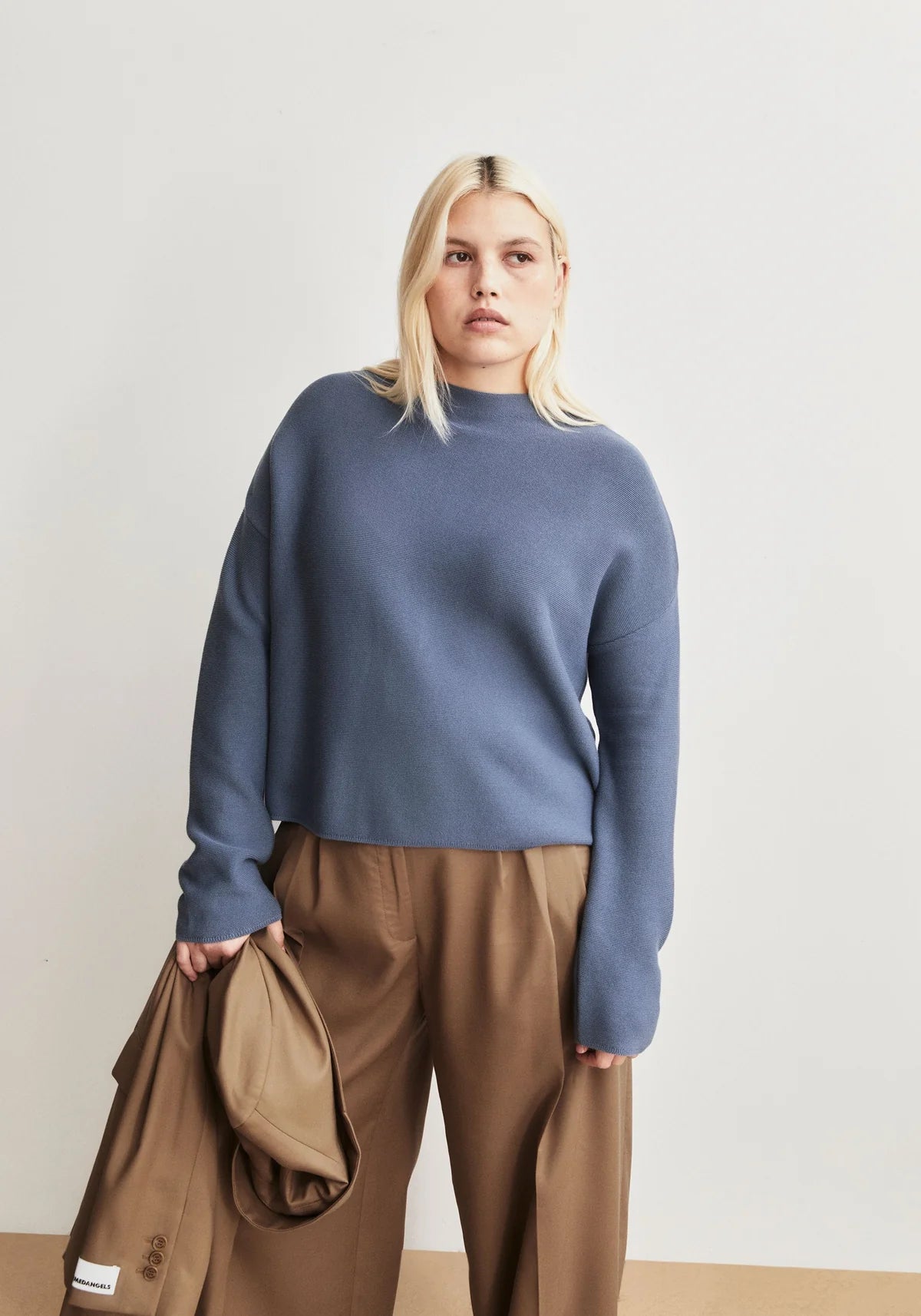 ARMEDANGELS STRICKPULLOVER LINKS LINKS MERINAA