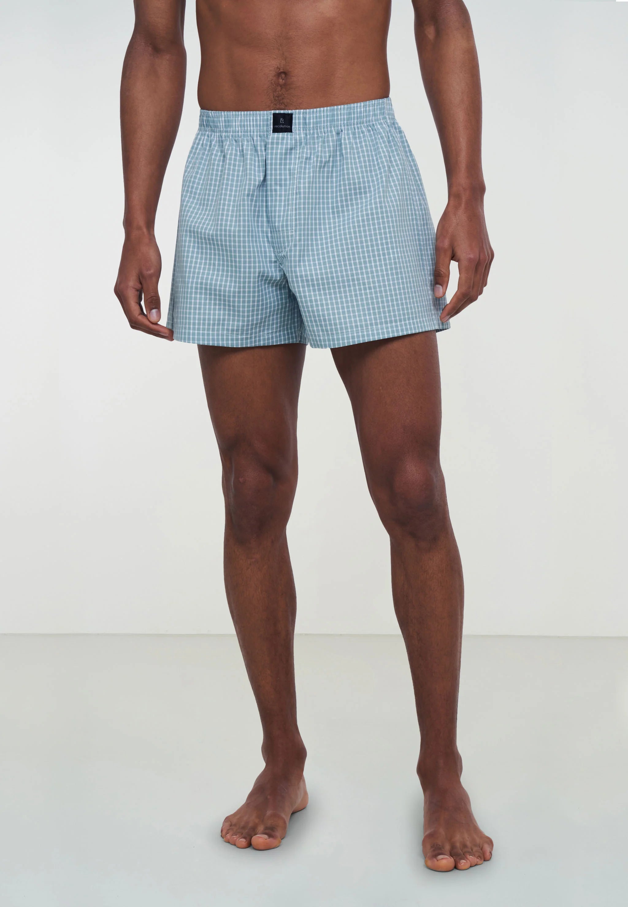 RECOLUTION Boxershorts Amargo Check