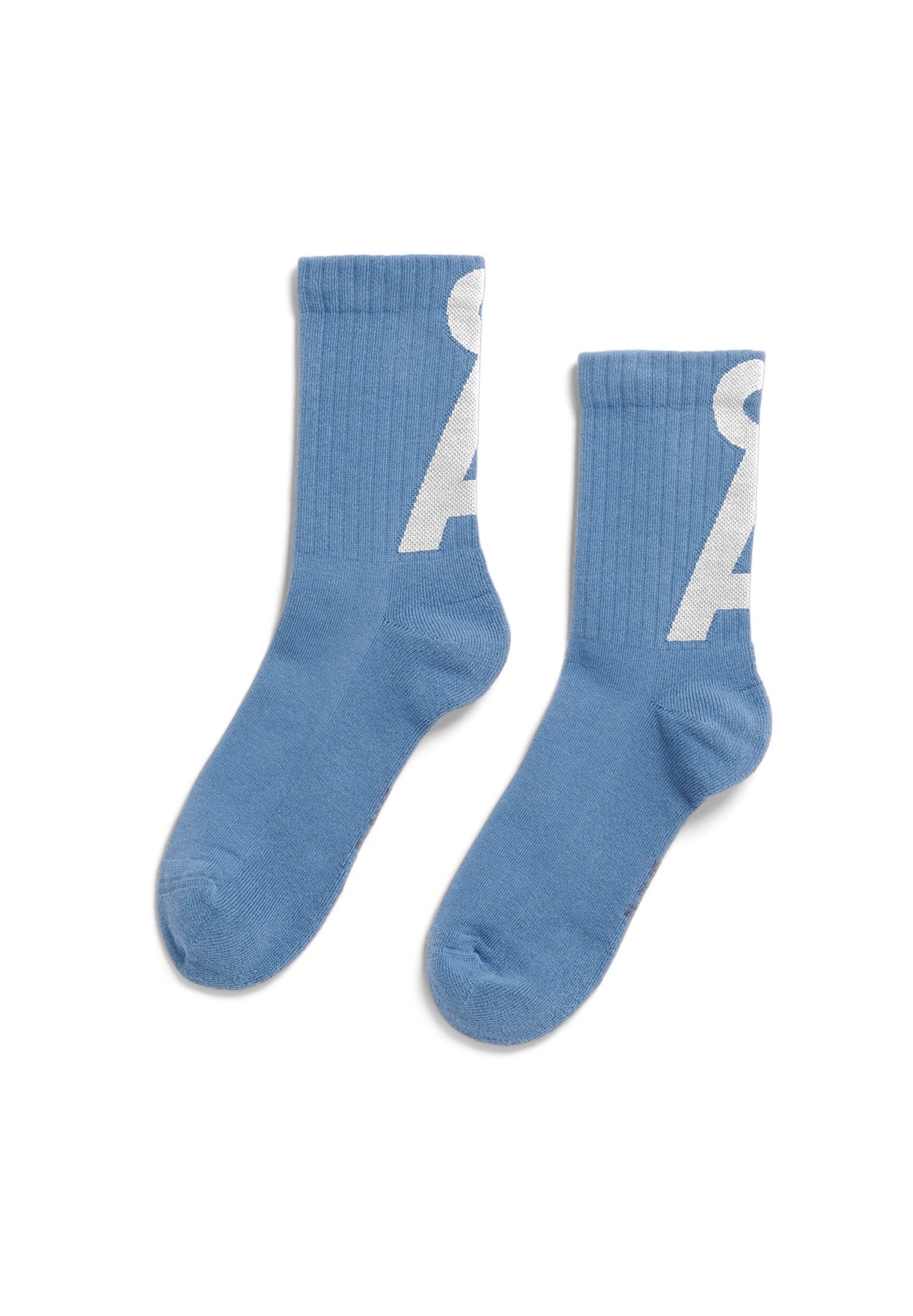 ARMEDANGELS Socken Saamus Short Vintage Blue