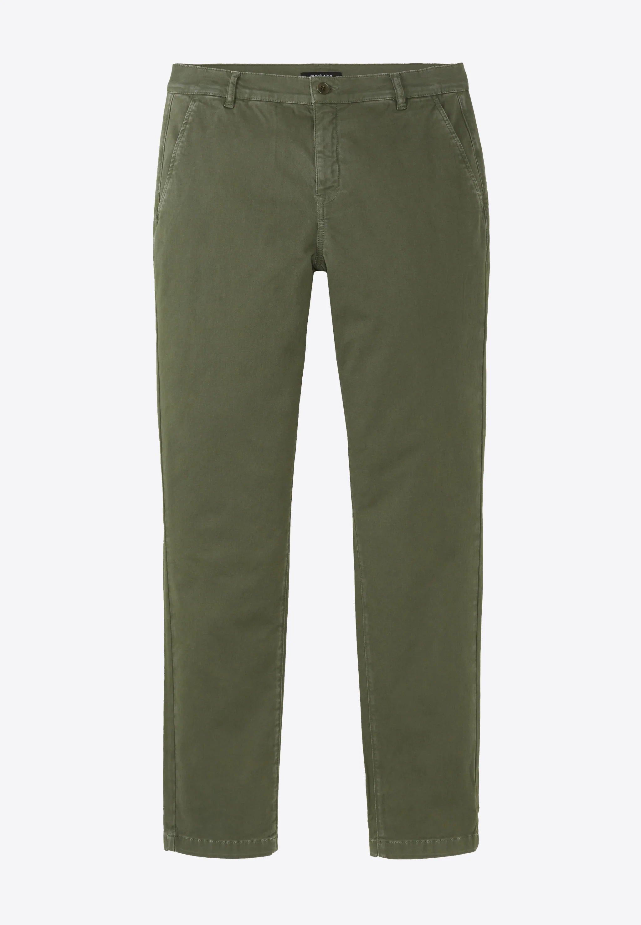 RECOLUTION Chino Catnip dark khaki Gr. L