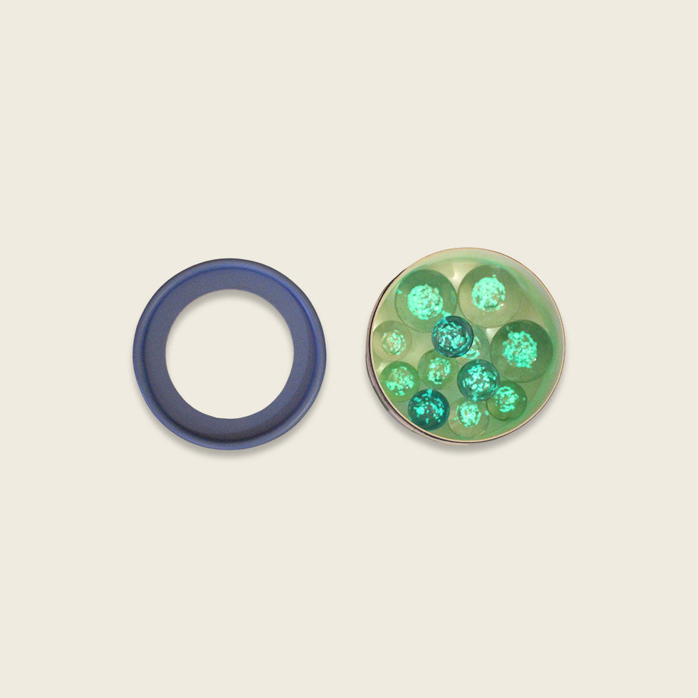 Neu: AVA & YVES magische Murmeln - glow in the dark
