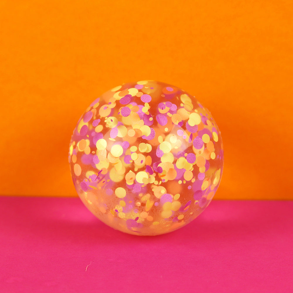 Neu: AVA & YVES Flummiball mit Konfetti