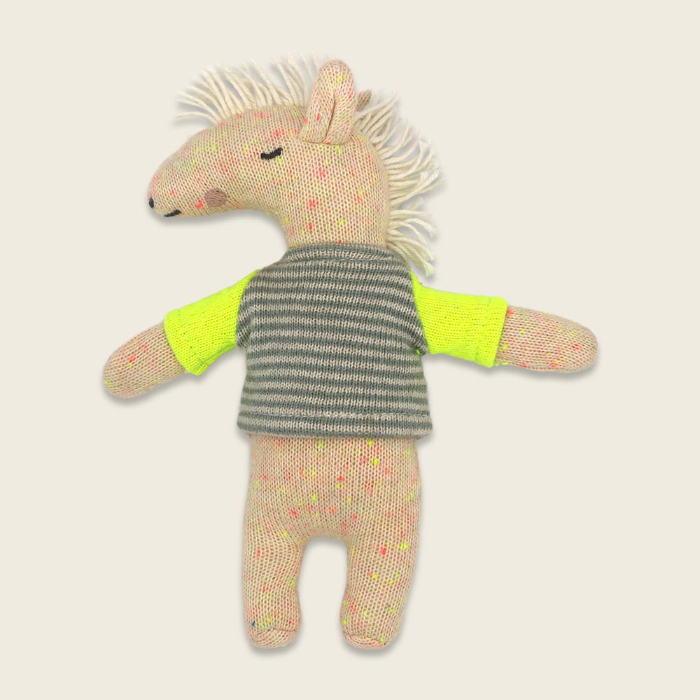 AVA & YVES Kuscheltier Mini-Pferd Neon