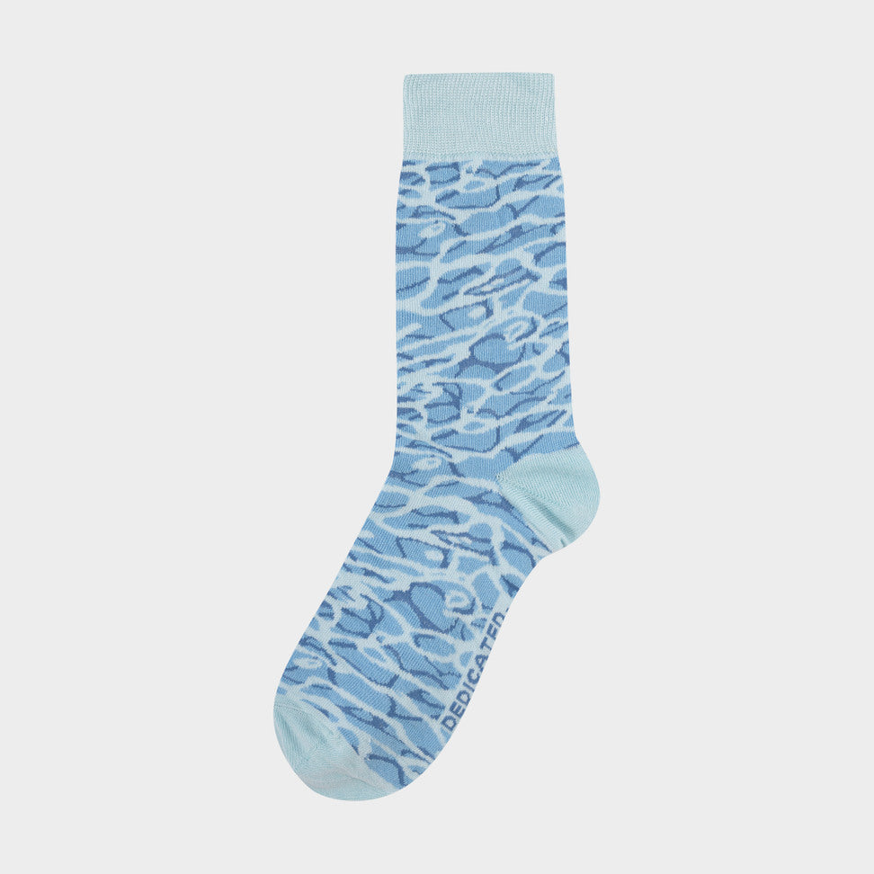 DEDICATED Socks Sigtuna Pool Alaskan Blue