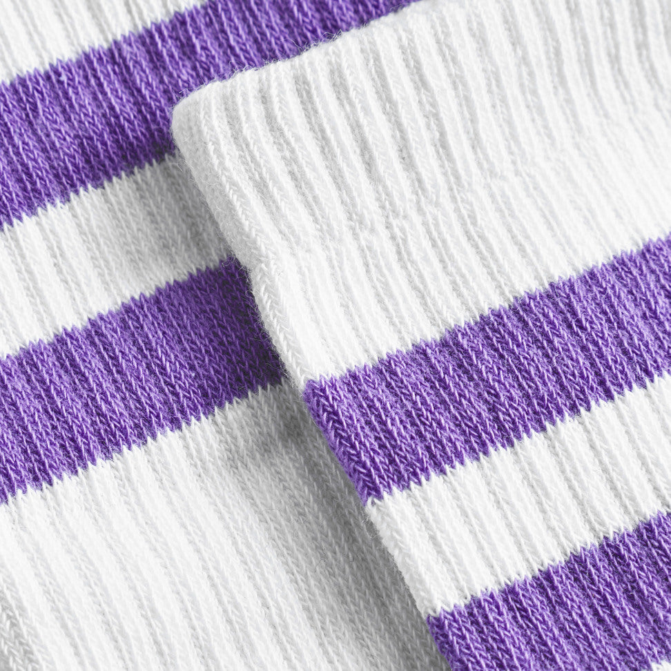 DEDICATED Sport Socks Stripes Purple