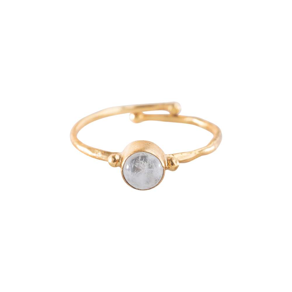 A BEAUTIFUL STORY Ring Faithful - verschiedene Halbedelsteine