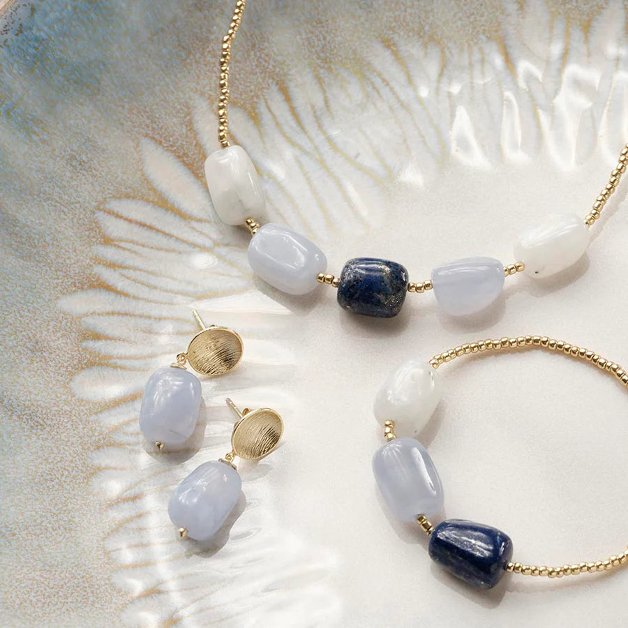 A BEAUTIFUL STORY Kette Blaze Lapislazuli