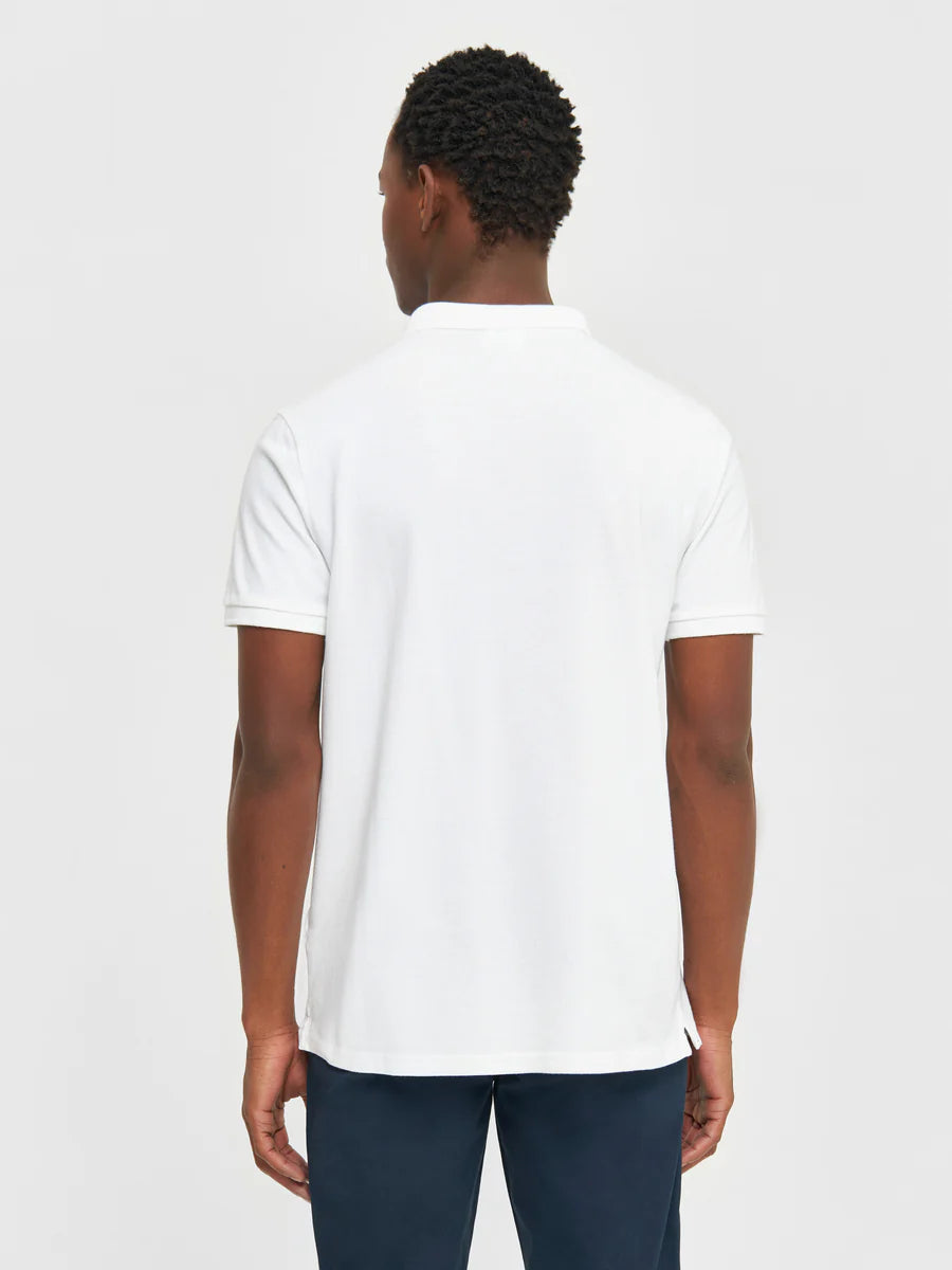 KNOWLEDGE COTTON APPAREL Badge Polo-Shirt
