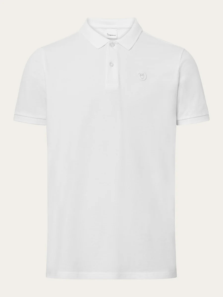 KNOWLEDGE COTTON APPAREL Badge Polo-Shirt