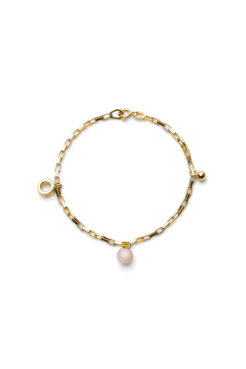 JUKSEREI Charm Bracelet Gold / Rose