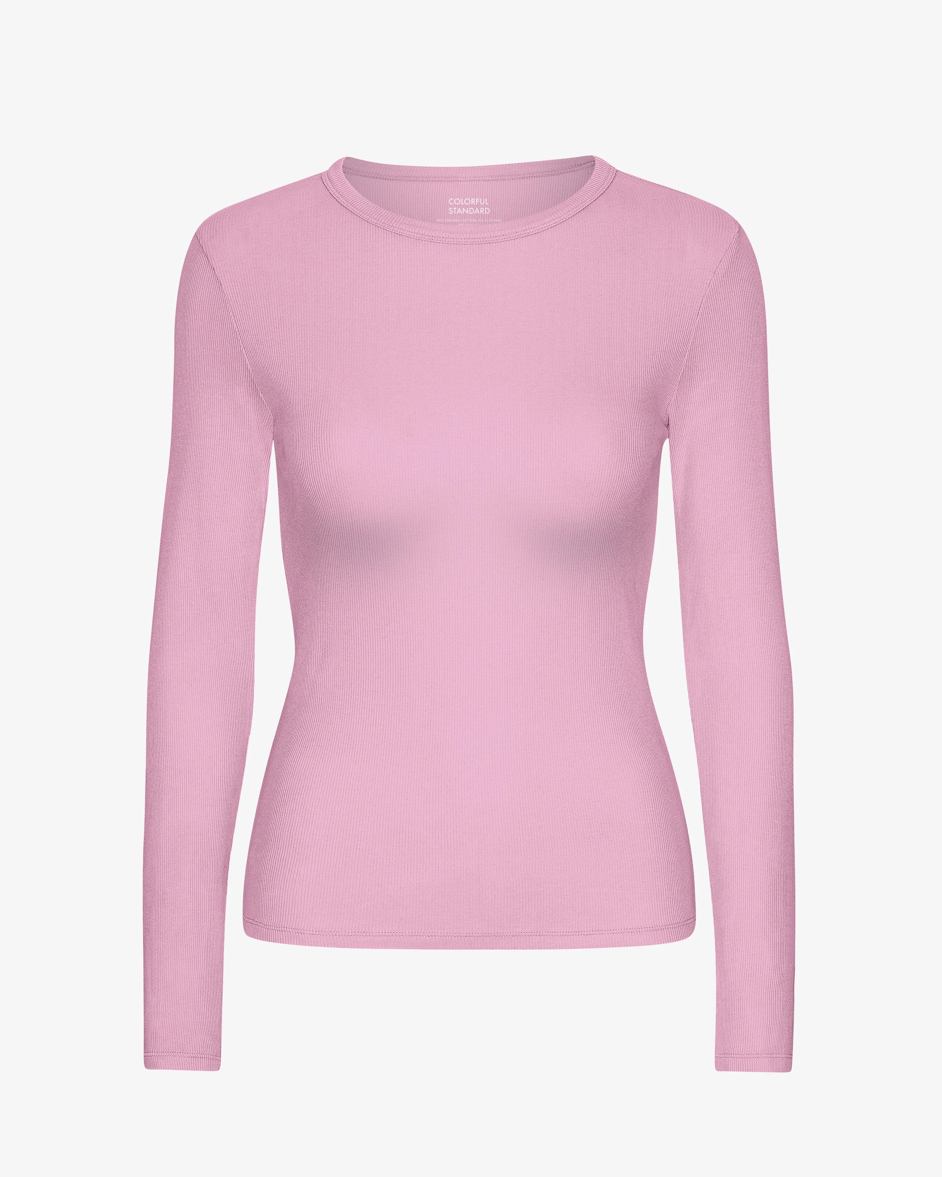 COLORFUL STANDARD Women Organic Rib Long Sleeve Shirt