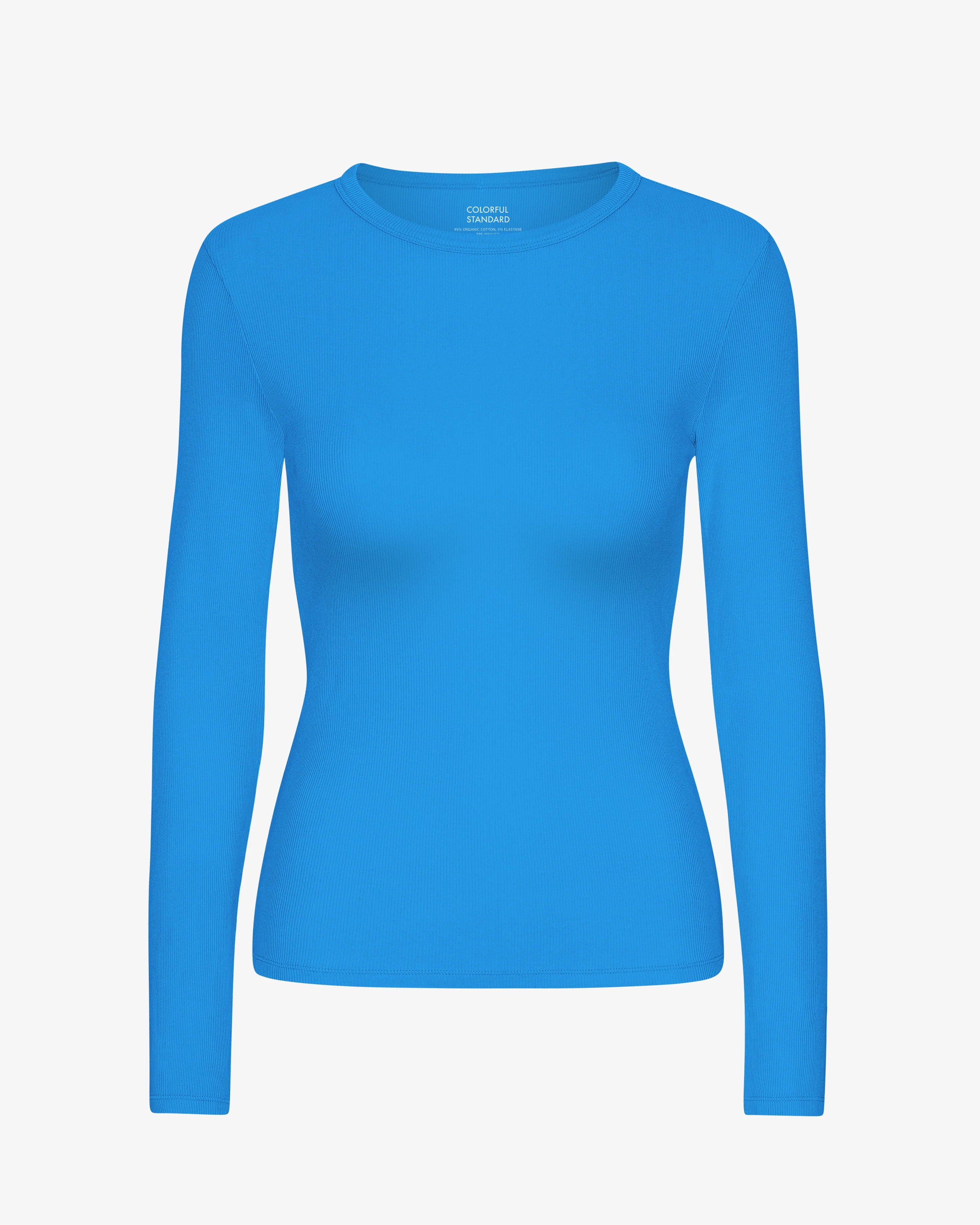 COLORFUL STANDARD Women Organic Rib Long Sleeve Shirt