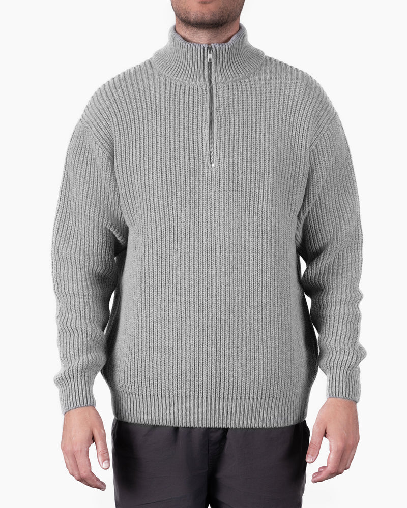 COLORFUL STANDARD Merino Quarter Zip