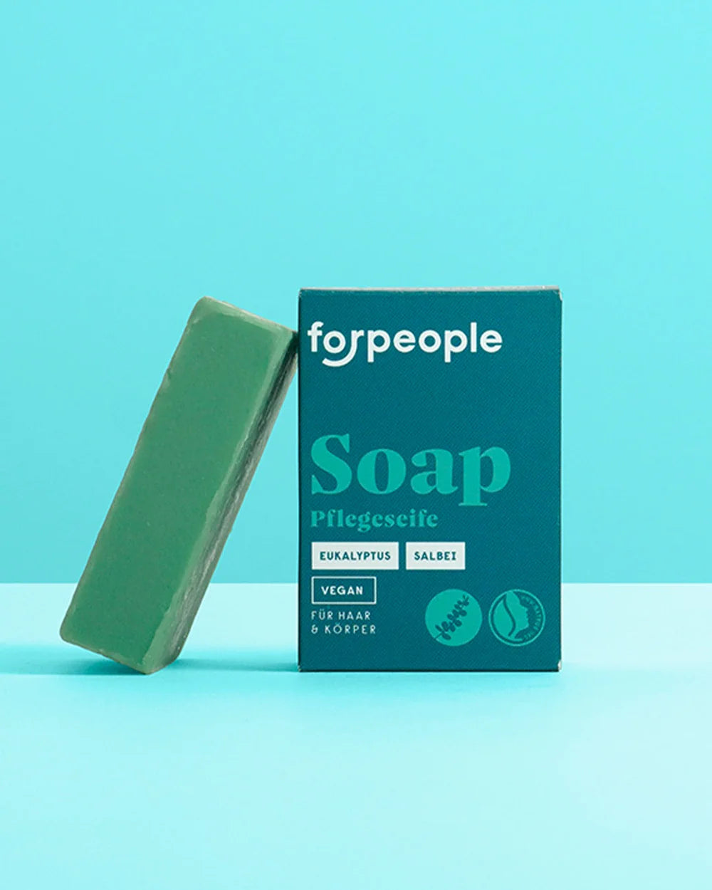 forpeople Seife Eukalyptus - für Haar & Körper