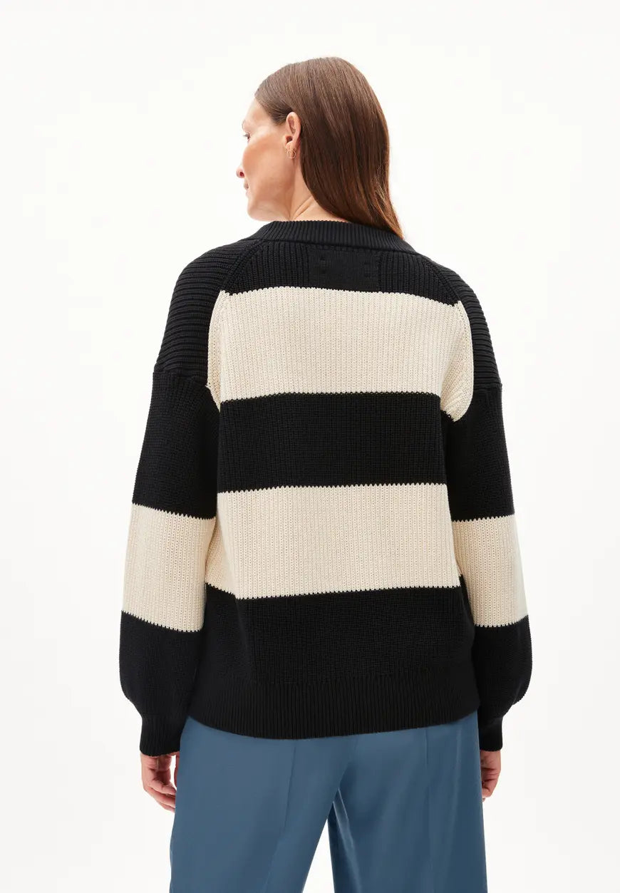 ARMEDANGELS Pullover Haayle Blockstripes