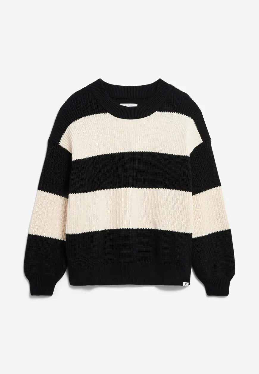 ARMEDANGELS Pullover Haayle Blockstripes