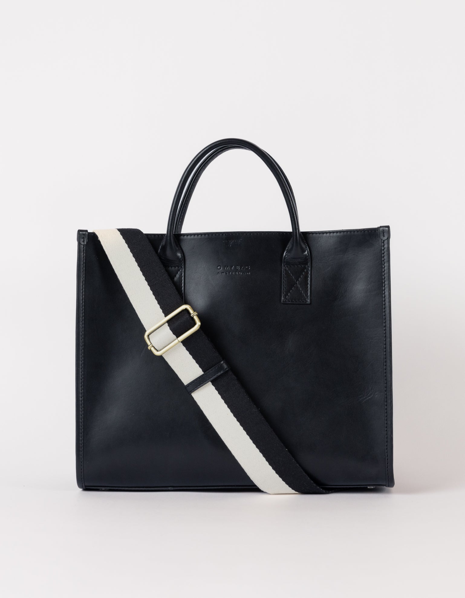 O MY BAG Jackie Black Classic Leather