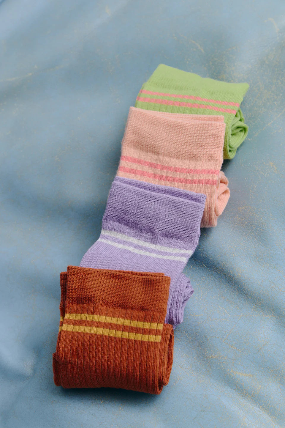 JUTELAUNE Malvine Stripe Socks