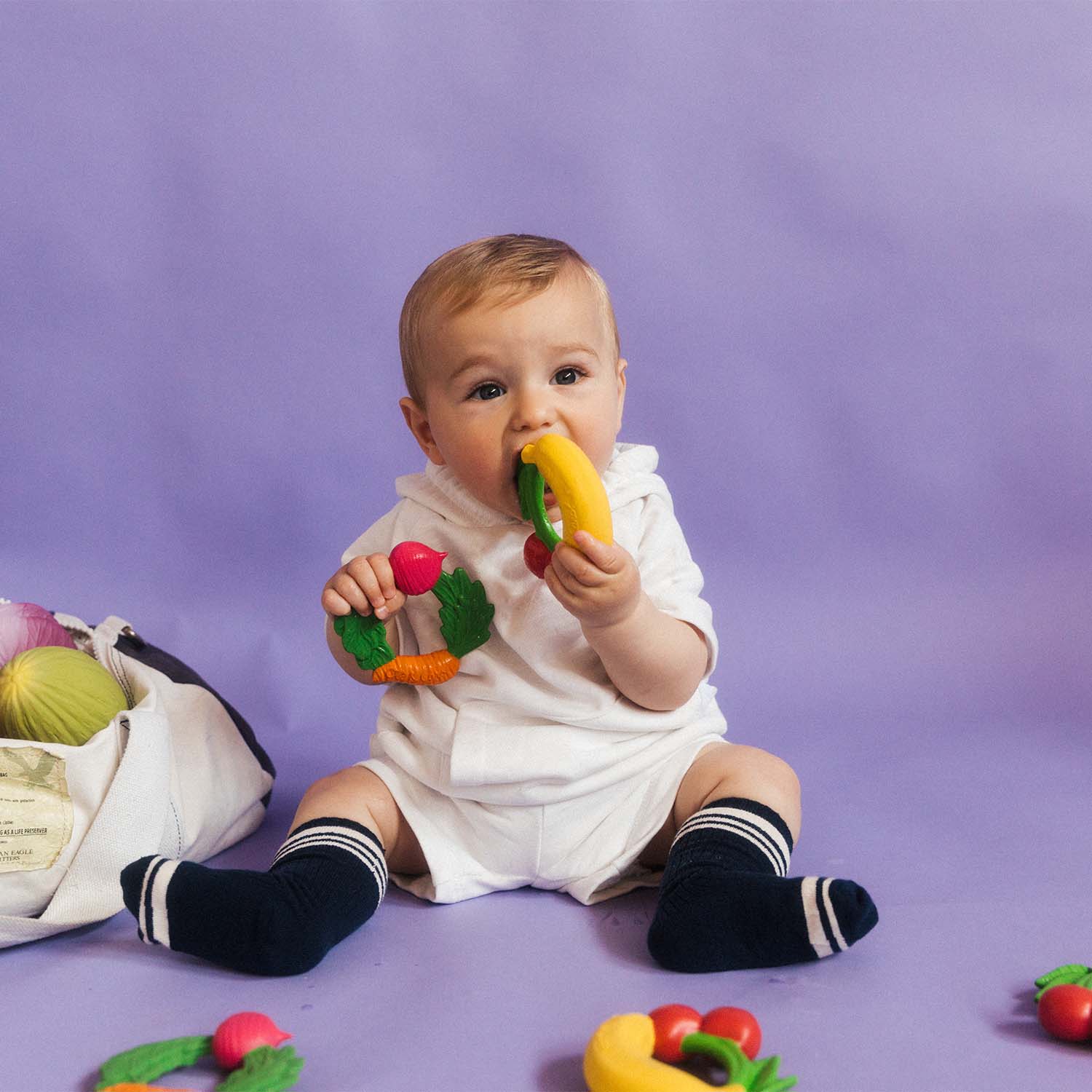 OLI &amp; CAROL Teething Ring Fruit