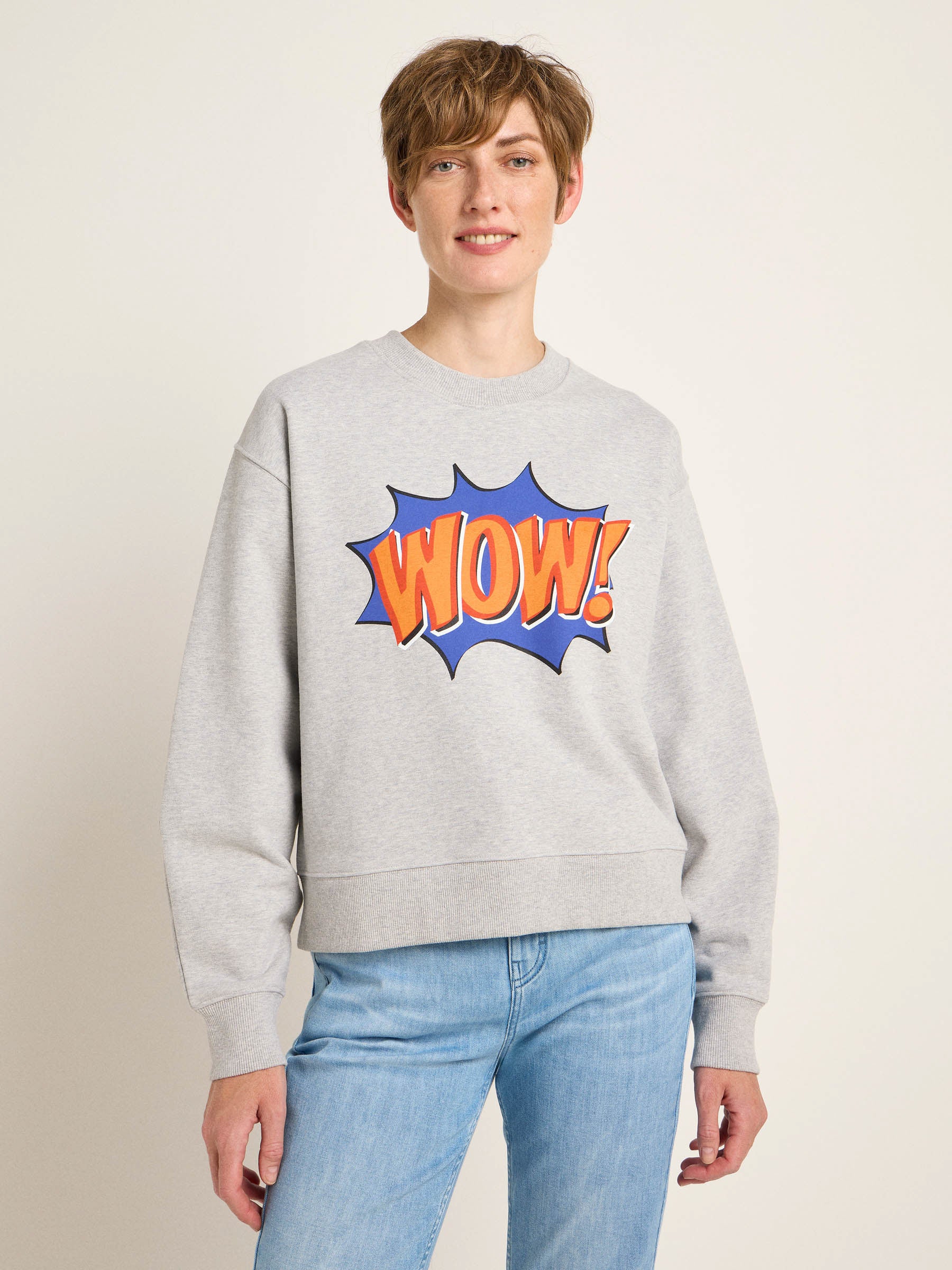 Lanius Statement Sweatshirt WOW