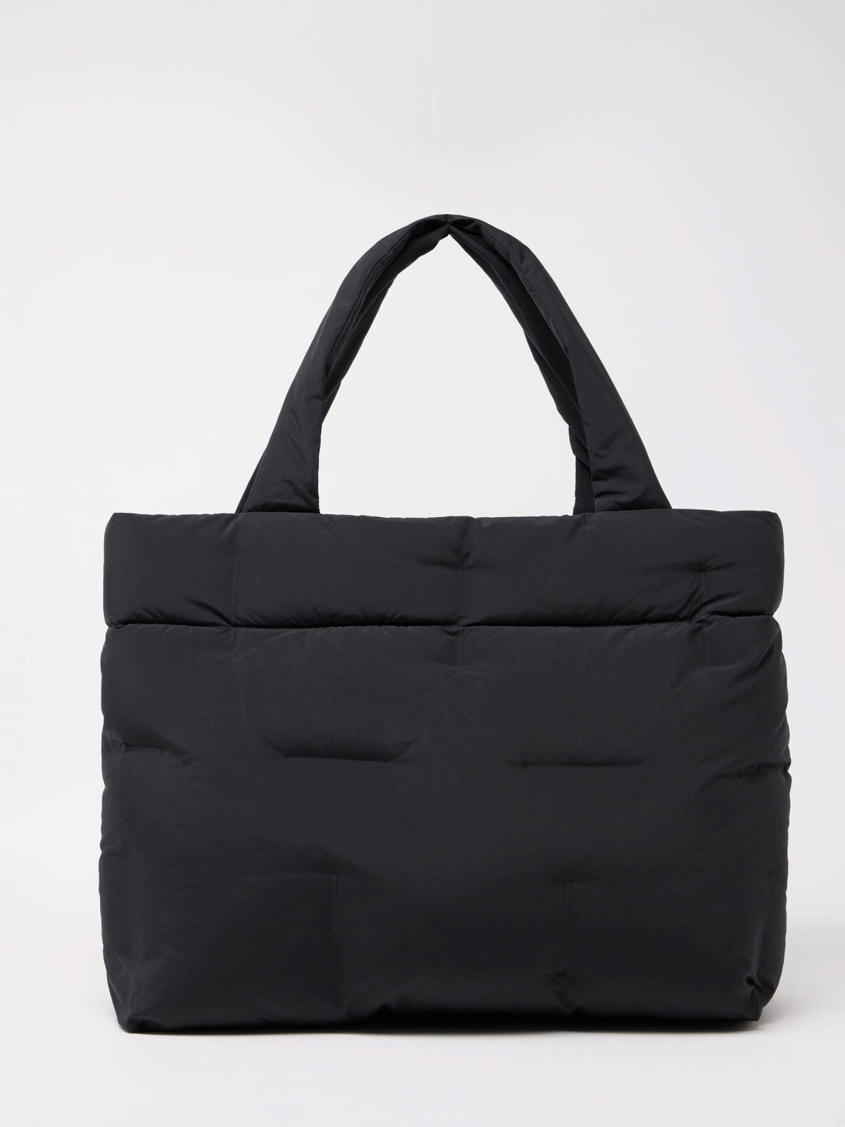 LANIUS Leicht wattierter Shopper black