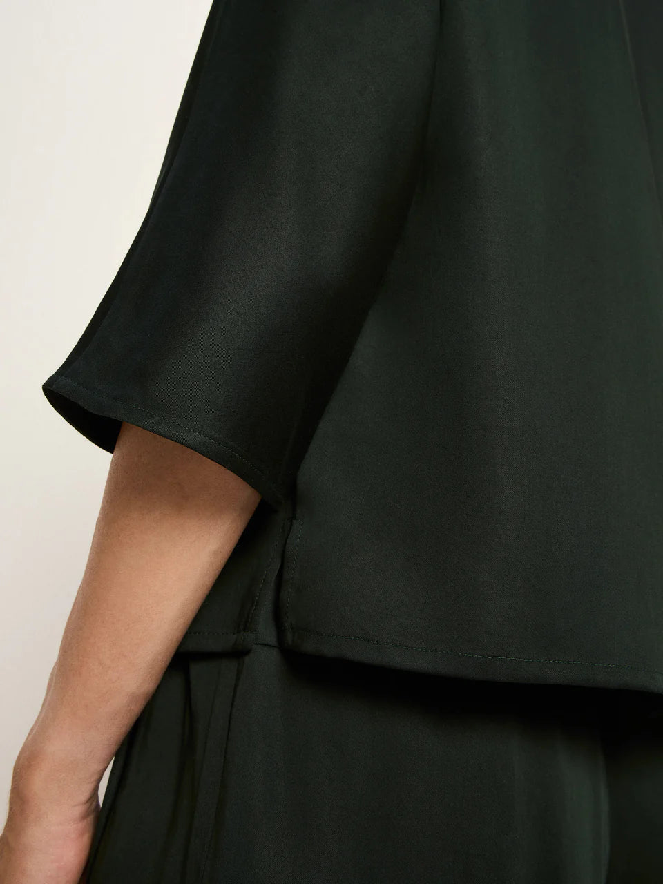 LANIUS 3/4 Arm Bluse aus TENCEL
