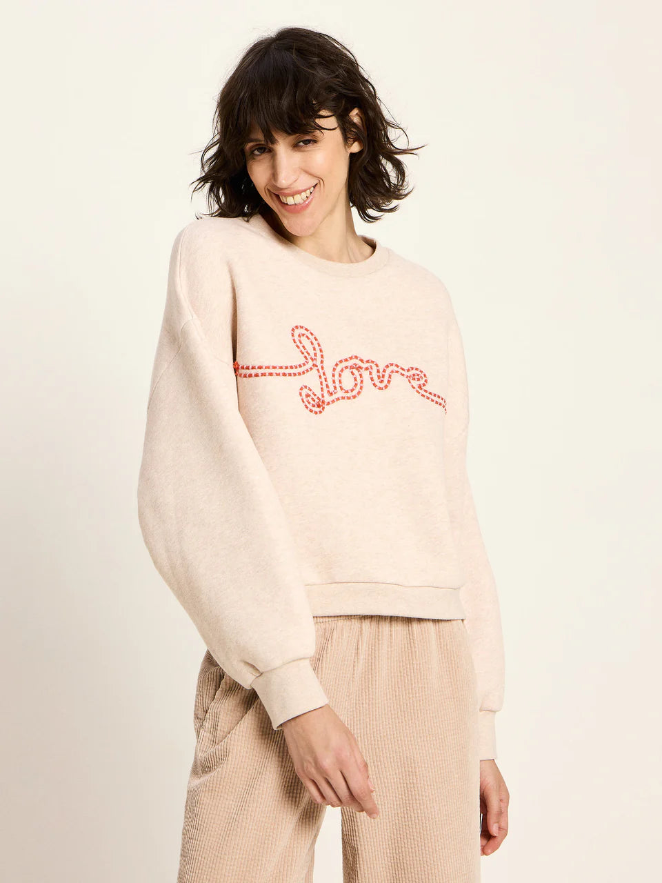 LANIUS Statementsweatshirt - Love