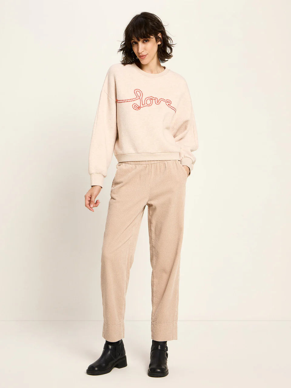 LANIUS Statementsweatshirt - Love