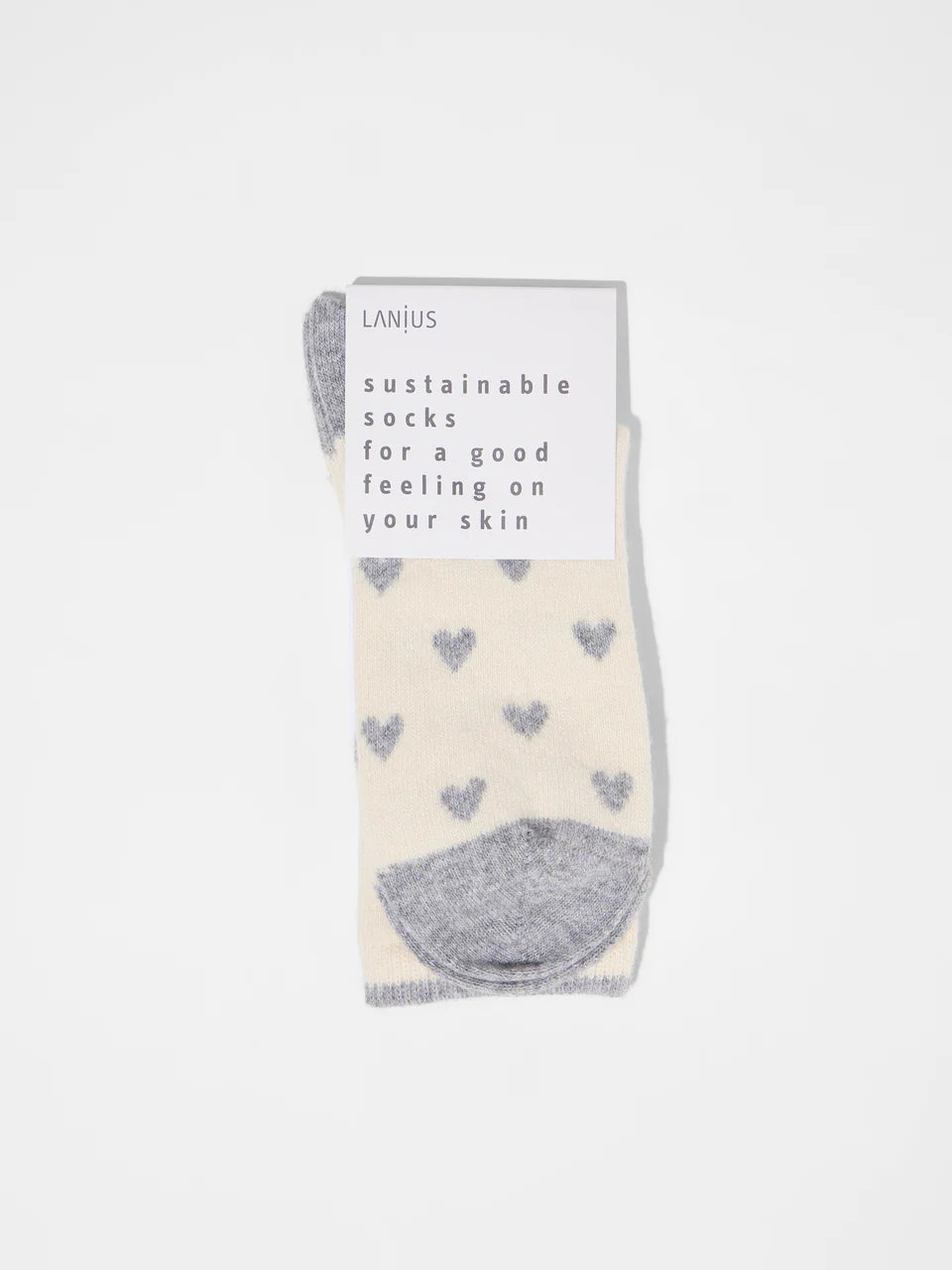 LANIUS Socken mit Herzen