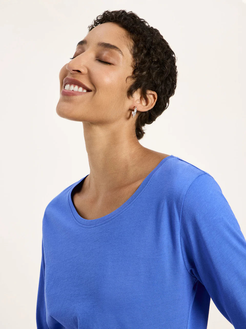 Lanius Langarmshirt - lavender blue